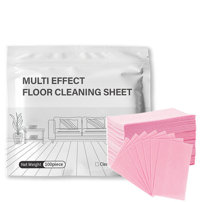 Vandopløselige rengøringsark til gulve