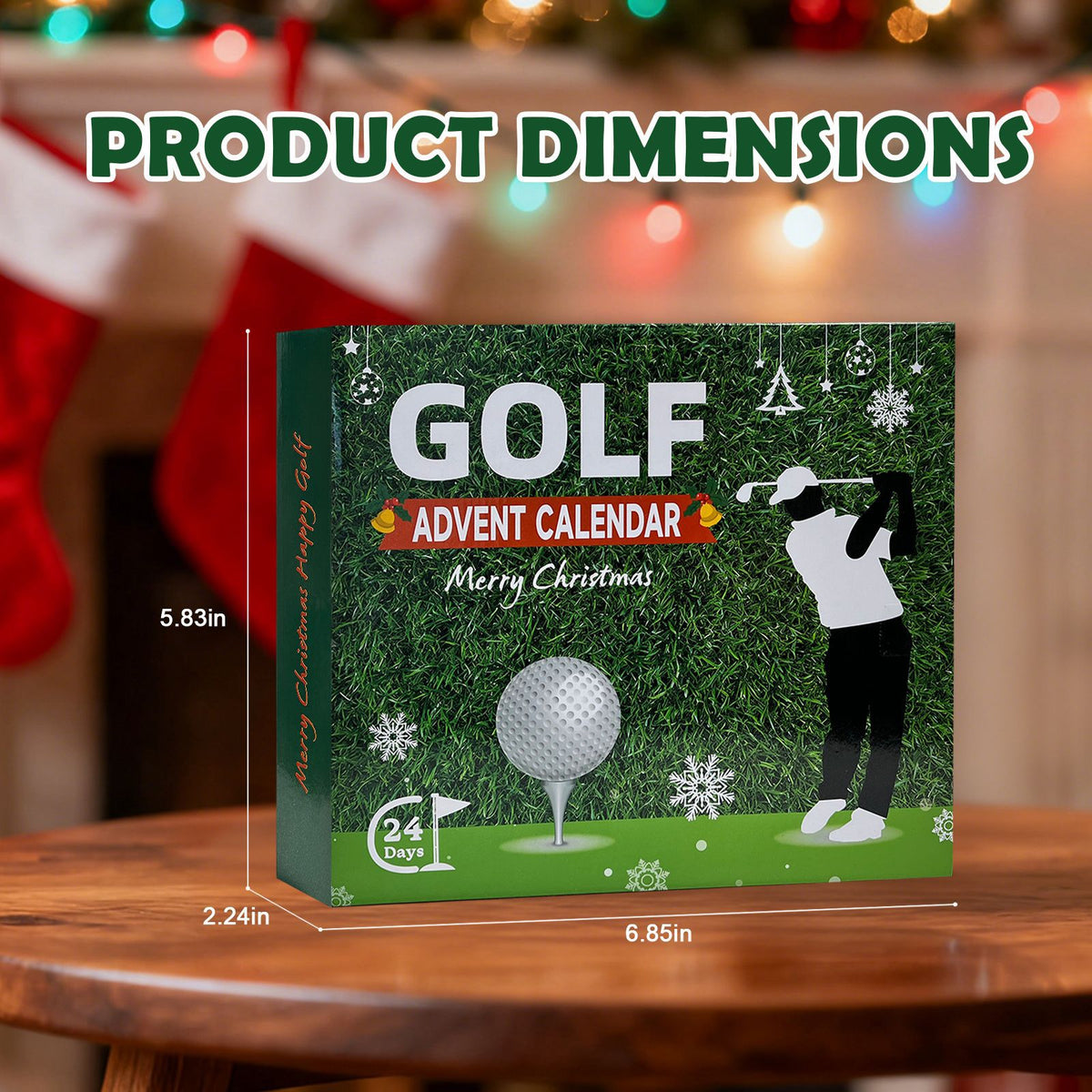 Golf-julekalender 2026 – 24 dage med golftilbehør og overraskelser til golfspilleren