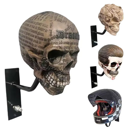 💀SkullRack – Holder til hjelm og jakke