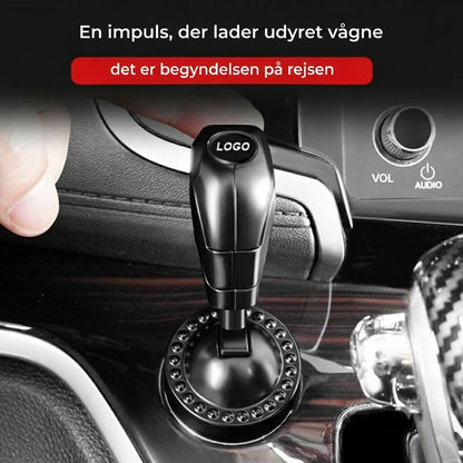🚗Start/stop-vippegreb til bil – Dekorativt cover til startknap🕹️