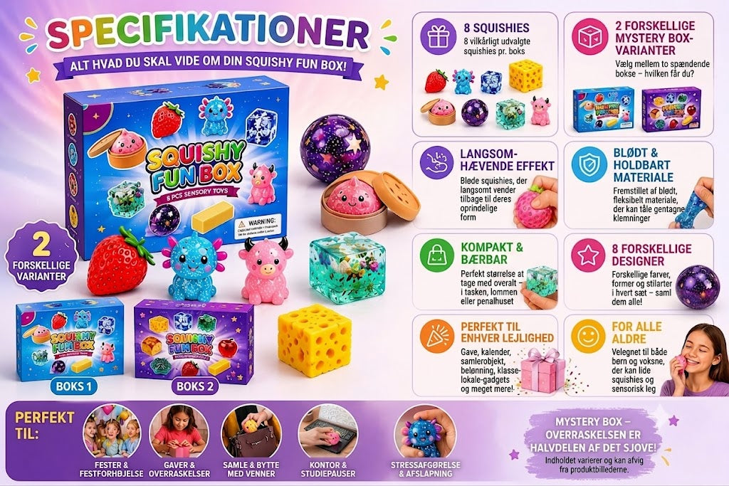 Sjov, sød og blød boks – bestselleren i den magiske mysterieboks!