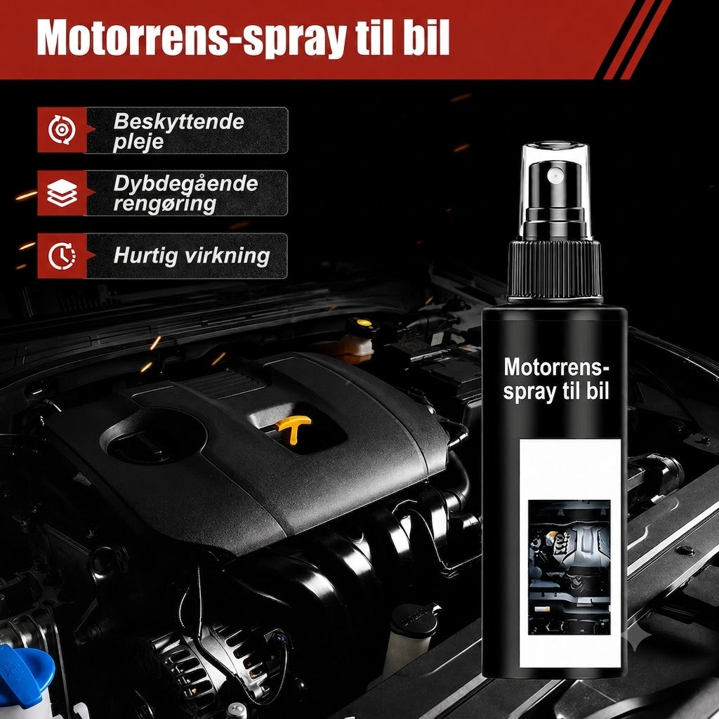 Motorrens-spray