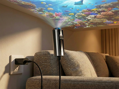 🔌Plug-and-play HD Stjerne- og Oceanprojektor-natlampe🥳⭐