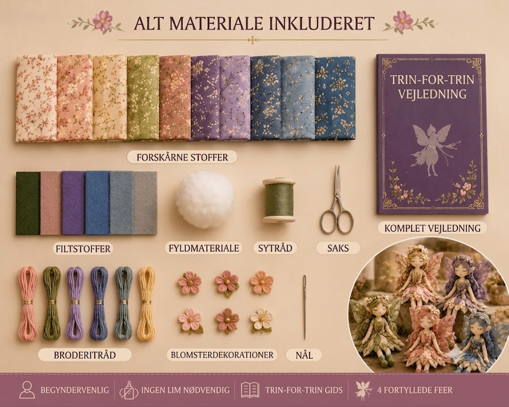 Magisk fe DIY-sæt 🧚‍♀️