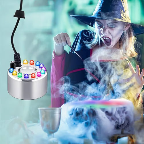 12 LED Ultralydstågemaskine – Skaber kold tåge og farverigt lys