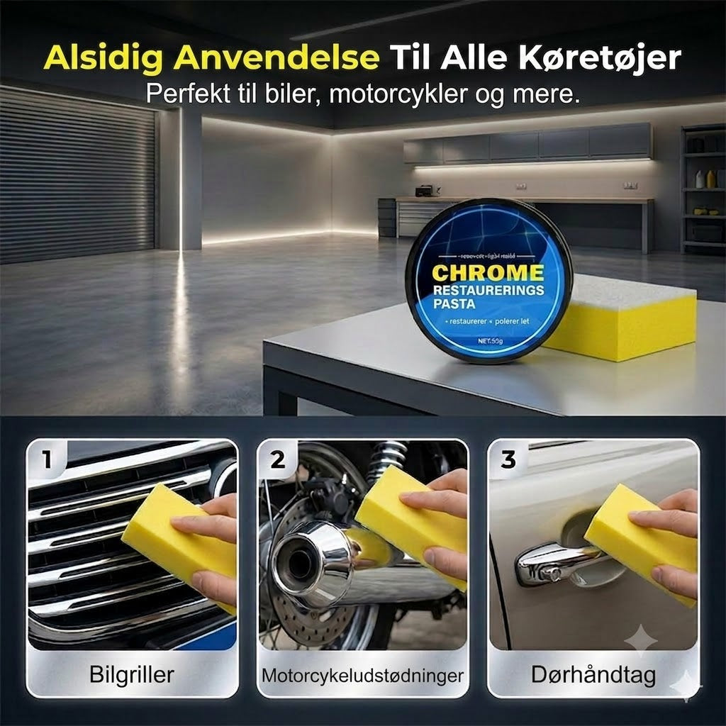 Reparationspasta til krom