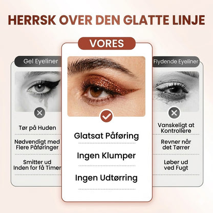 14-deles sæt med vandfaste, farverige gel-eyeliners 👁️🌈✏️