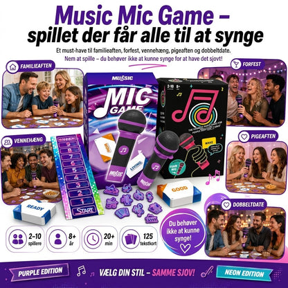 Musik-mikrofonspil