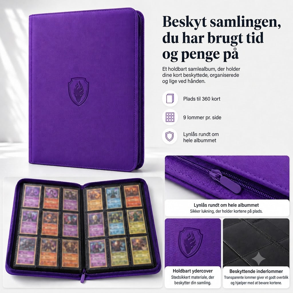 ProBinder 360 – Førsteklasses samlemappe til samlekort