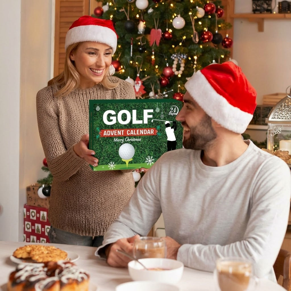 Golf-julekalender 2026 – 24 dage med golftilbehør og overraskelser til golfspilleren