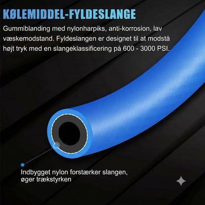 Påfyldningsslange til kølervæske / Påfyldningsslange til kølemiddel