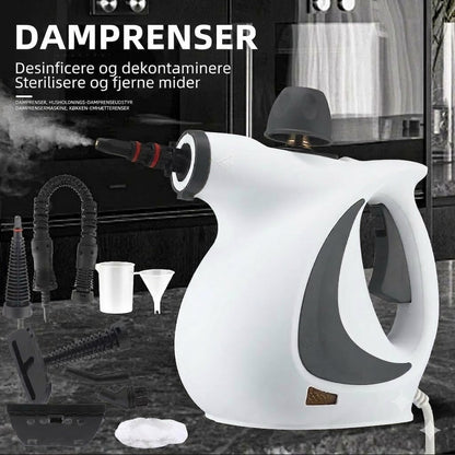 Damprenser – kraftfuld håndholdt damprenser til grundig rengøring.