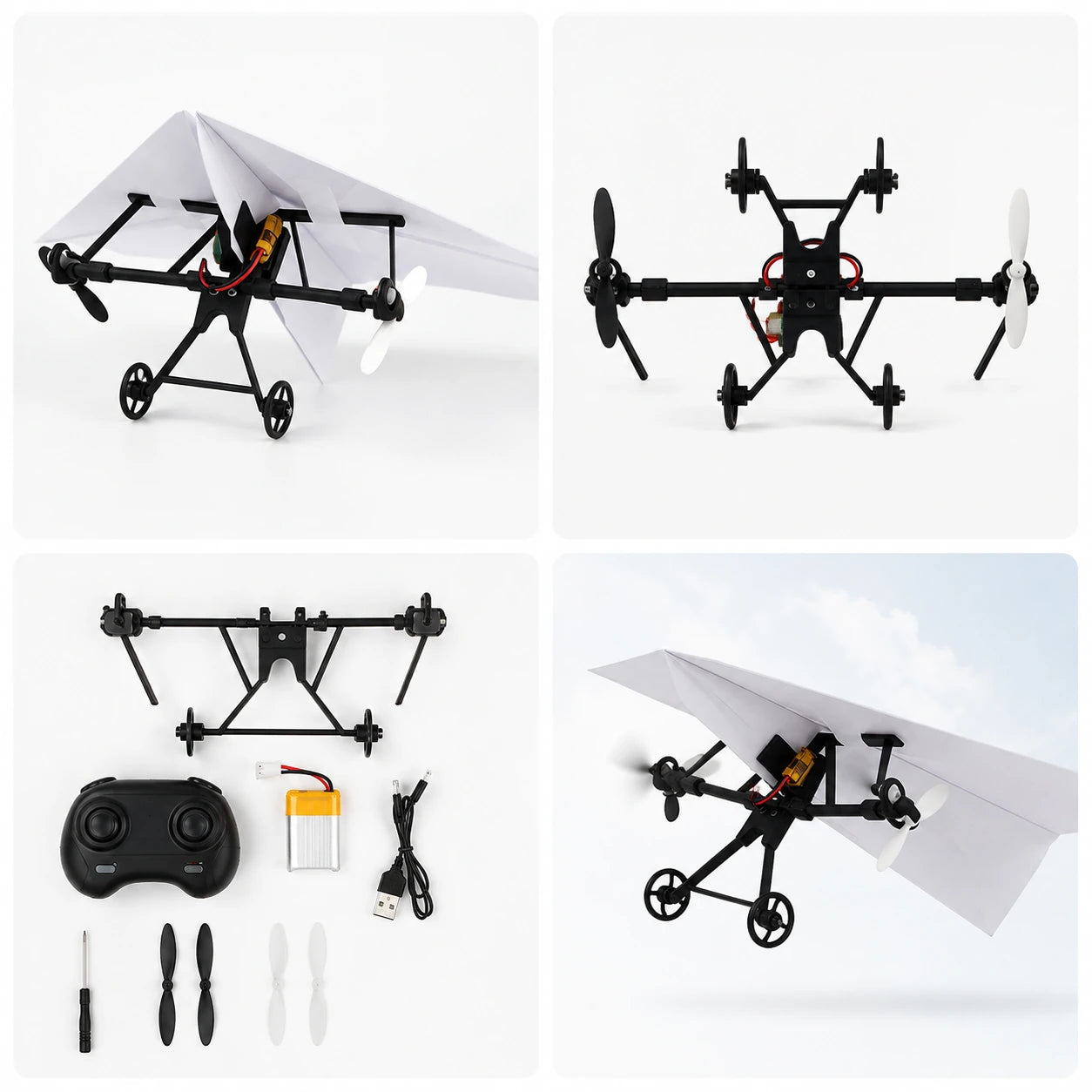 Flyfifiera RC-sæt: Forvandl dit papirfly til et fjernstyret fly!