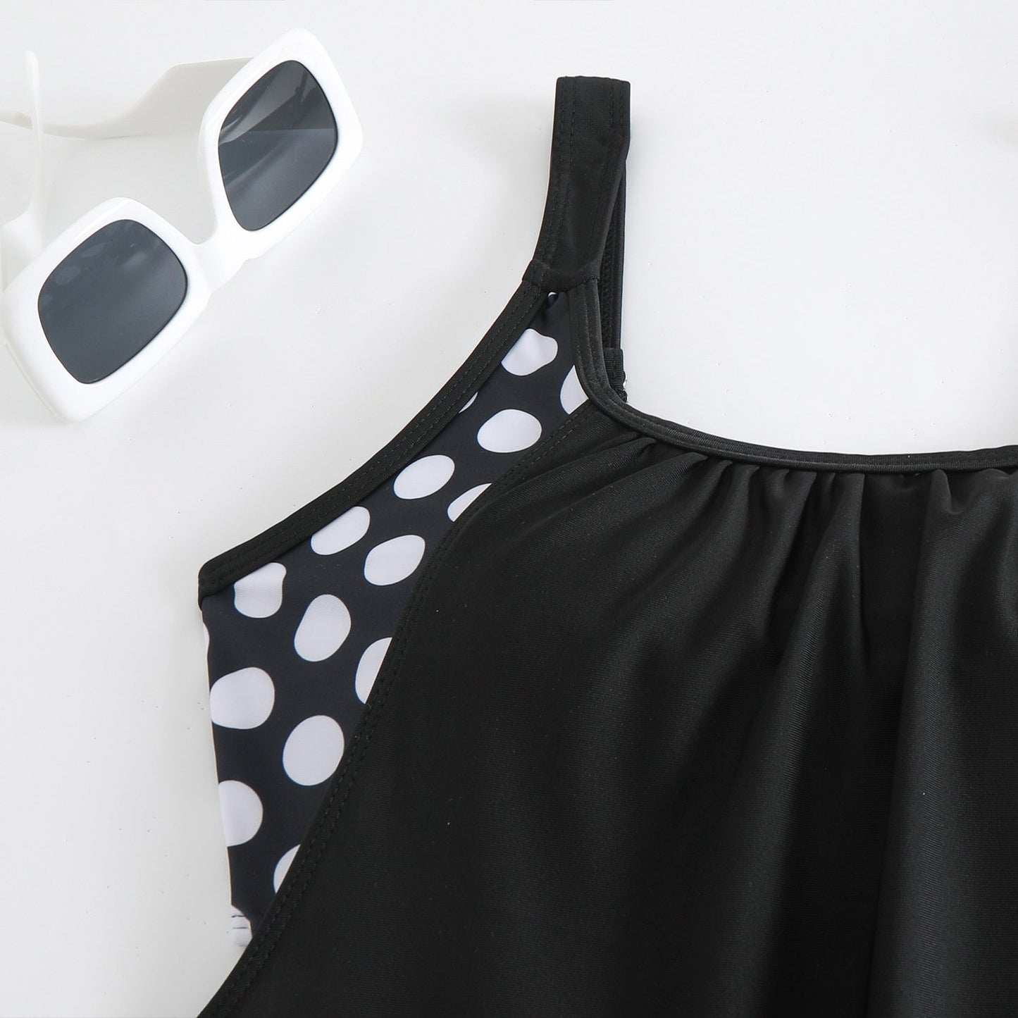 Todelt prikket bikini til damer