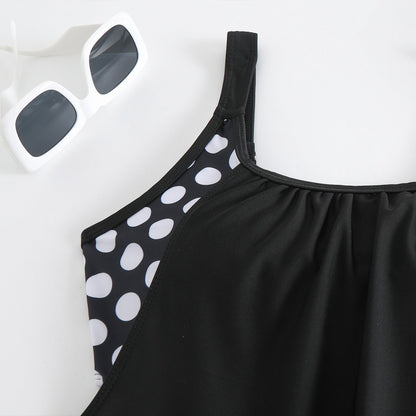 Todelt prikket bikini til damer