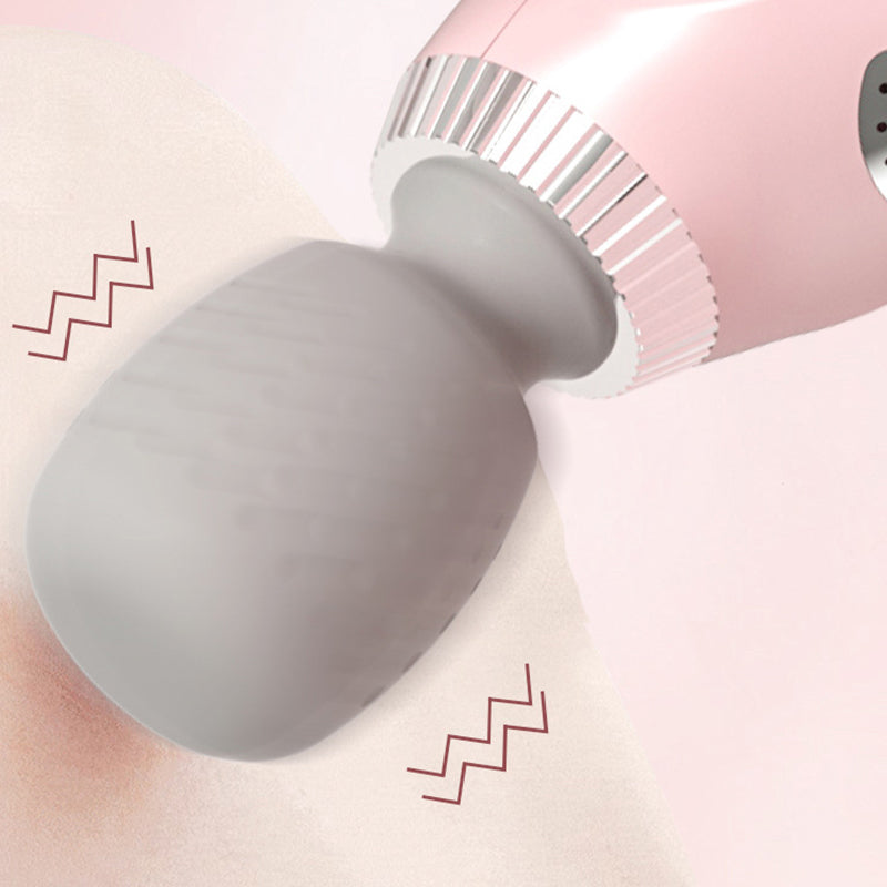 🔥📢📢 50% RABAT LIGE NU! 🎁 Bærbar håndholdt massageapparat – USB-genopladelig med højfrekvent vibrationsmotor