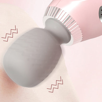 🔥📢📢 50% RABAT LIGE NU! 🎁 Bærbar håndholdt massageapparat – USB-genopladelig med højfrekvent vibrationsmotor