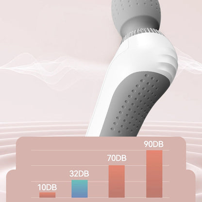 🔥📢📢 50% RABAT LIGE NU! 🎁 Bærbar håndholdt massageapparat – USB-genopladelig med højfrekvent vibrationsmotor