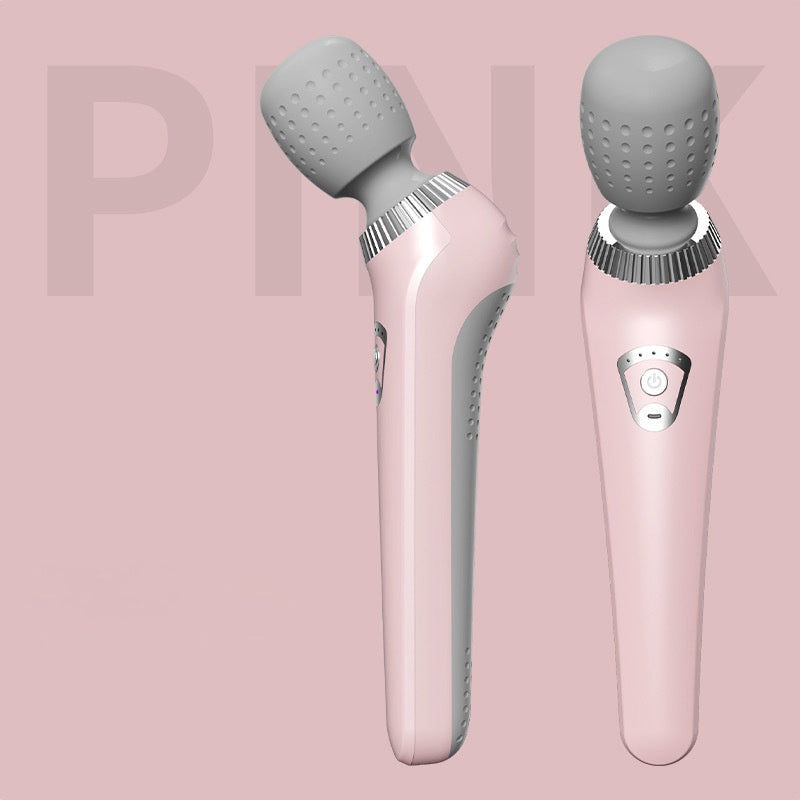 🔥📢📢 50% RABAT LIGE NU! 🎁 Bærbar håndholdt massageapparat – USB-genopladelig med højfrekvent vibrationsmotor