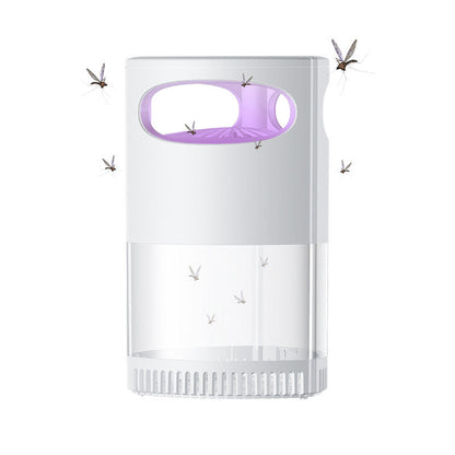 🦟 Lydløs UV-myggefælde / Insektfanger | Støjfri & giftfri | USB-drevet | Perfekt til soveværelset 😴💤