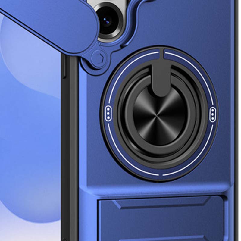 Samsung-cover – slidstærkt, med kamerabeskyttelse og ringholder