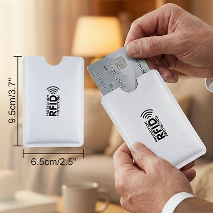 RFID-blokerende kreditkortetui / Anti-skimming kortbeskytter