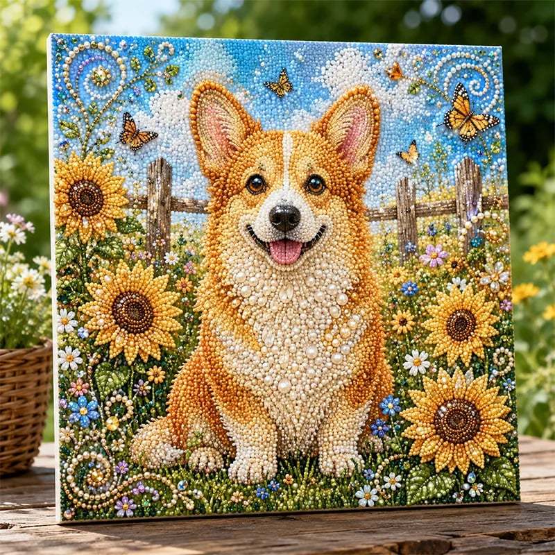 🎨 DIY diamantmaleri med dyremotiver – Slap af og skab et strålende resultat