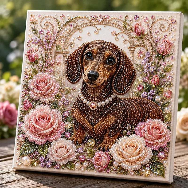 🎨 DIY diamantmaleri med dyremotiver – Slap af og skab et strålende resultat