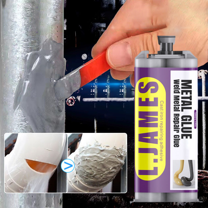 🔥 Begrænset tid: 50% rabat❗️❗️ Metallim – Svejselignende reparationslim til metal