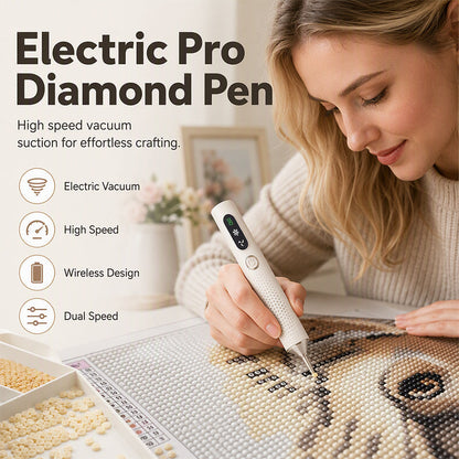 Elektrisk diamantpen til diamond painting