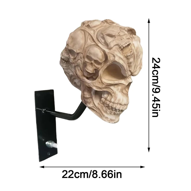 💀SkullRack – Holder til hjelm og jakke